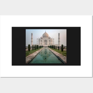 Taj Mahal at Dawn Posters and Art